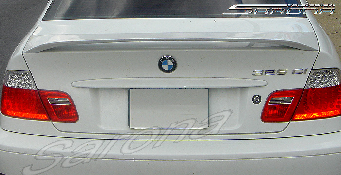 Custom BMW 3 Series Trunk Wing  Coupe (1999 - 2006) - $259.00 (Manufacturer Sarona, Part #BM-029-TW)